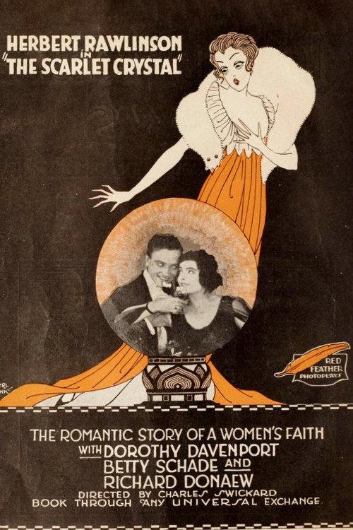 The Scarlet Crystal 1917 official movie poster