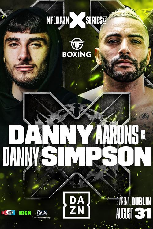 Danny Aarons vs. Danny Simpson 2024 official movie poster