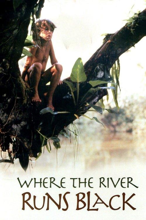 Where the River Runs Black 1986 official movie poster