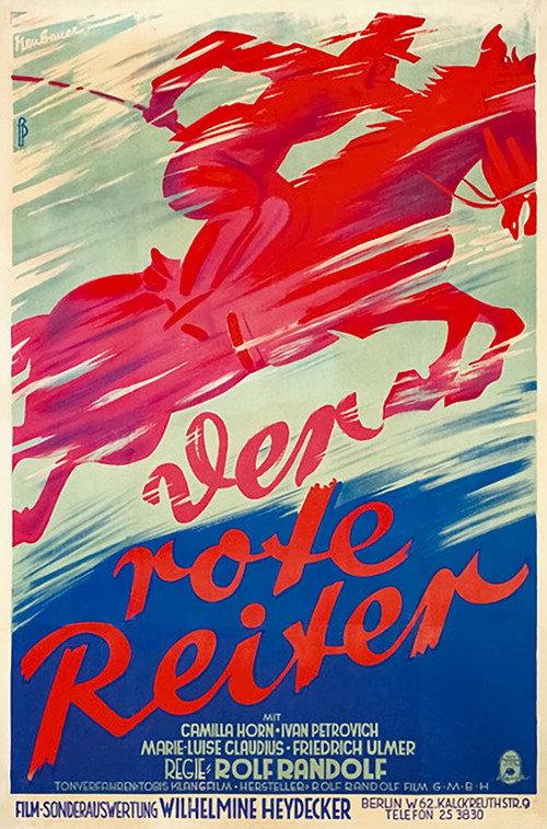 The Red Rider 1935 official movie poster