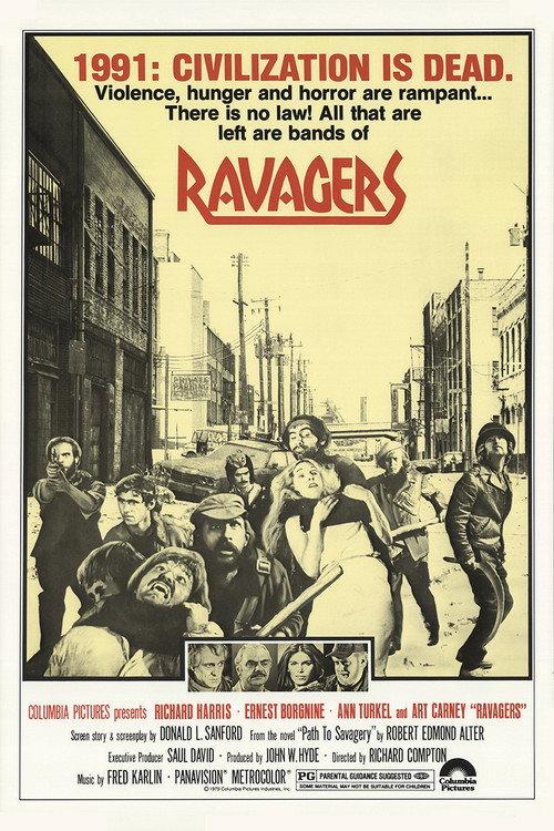 Ravagers 1979 official movie poster
