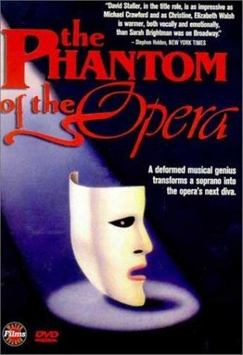 The Phantom of the Opera 1991 official movie poster