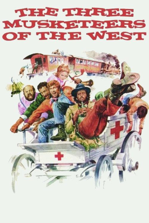 The Three Musketeers of the West 1973 official movie poster