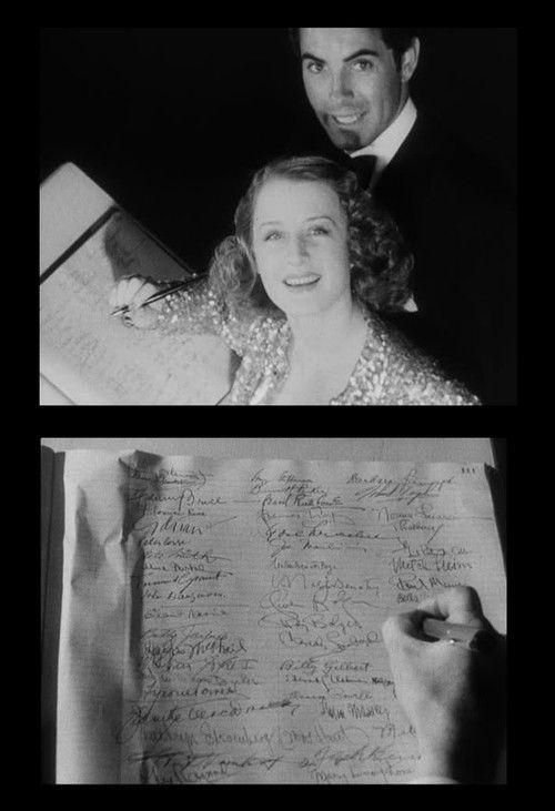 Hollywood Goes to Town 1938 official movie poster