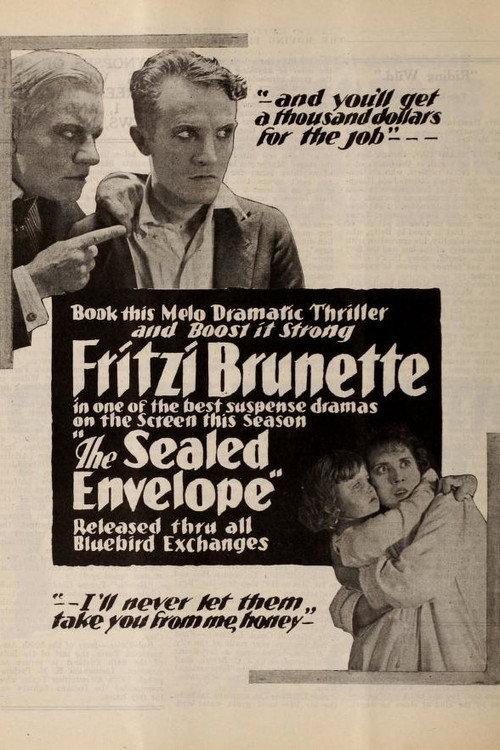 The Sealed Envelope 1919 official movie poster