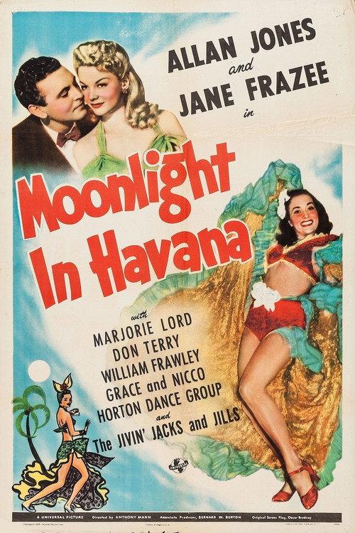 Moonlight in Havana 1942 official movie poster