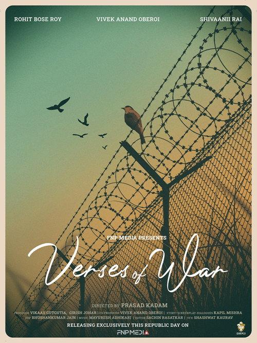Verses of War 2022 official movie poster