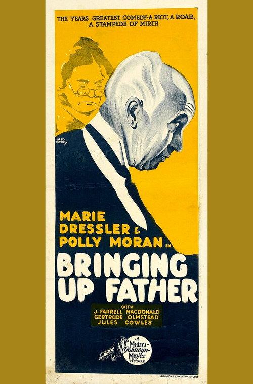 Bringing Up Father 1928 official movie poster