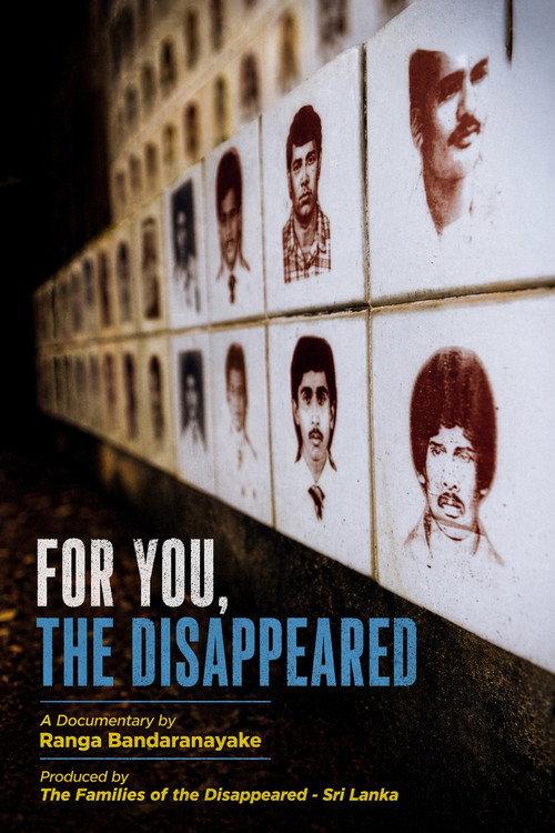 For You, The Disappeared 2023 official movie poster