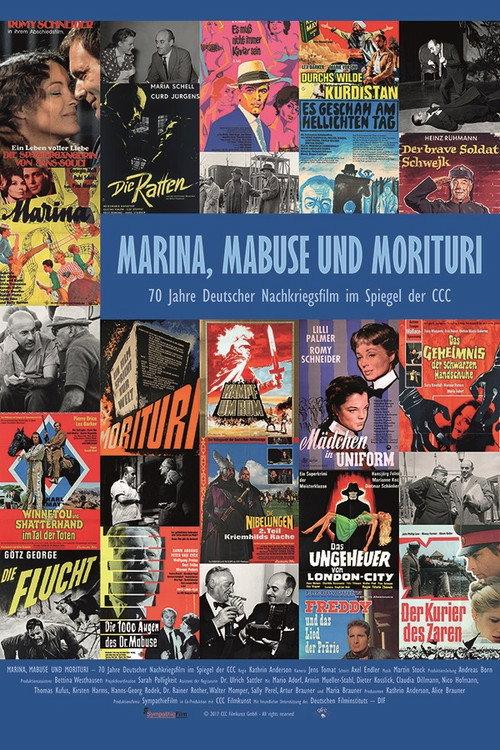Marina, Mabuse und Morituri 2017 official movie poster