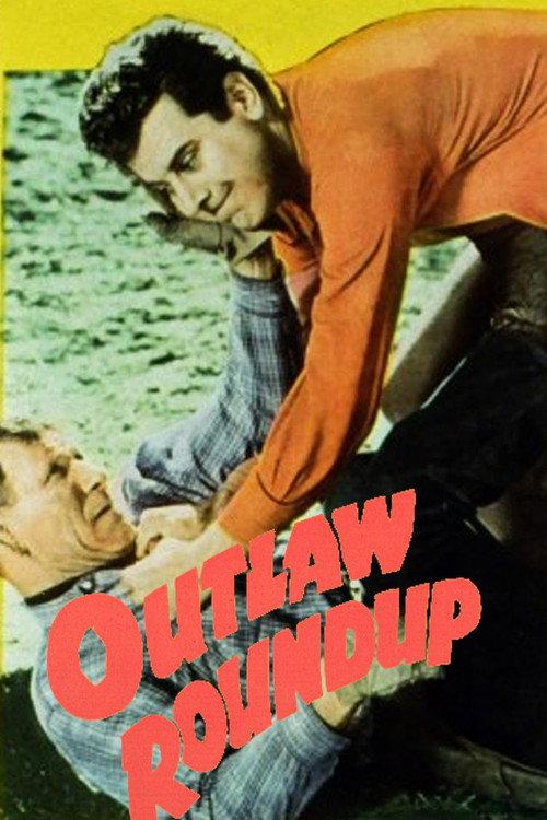 Outlaw Roundup 1944 official movie poster