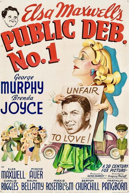 Public Deb No. 1 1940 official movie poster