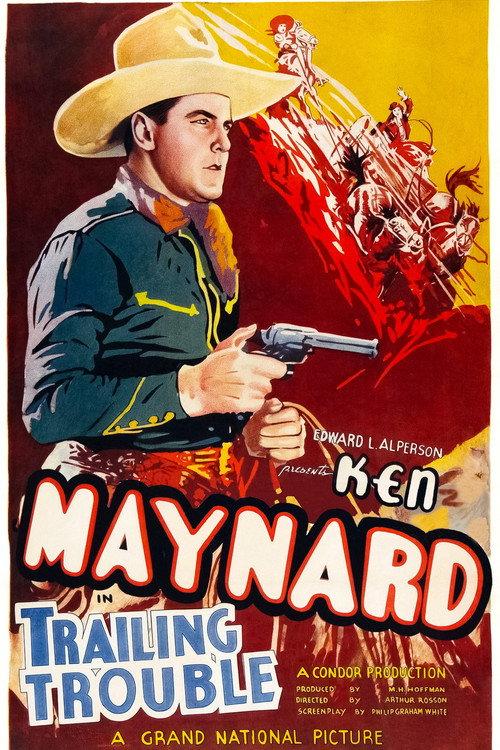 Trailing Trouble 1937 official movie poster