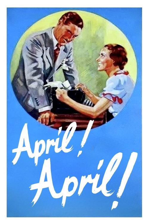 April, April! 1935 official movie poster