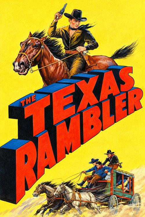 The Texas Rambler 1935 official movie poster