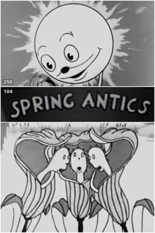 Spring Antics 1932 official movie poster