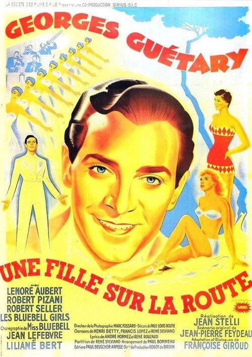 A Girl on the Road 1952 official movie poster