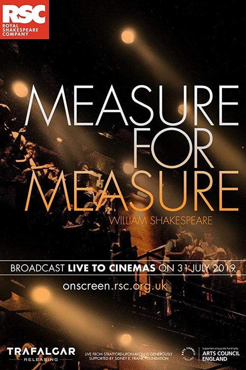 RSC Live: Measure for Measure 2019 official movie poster