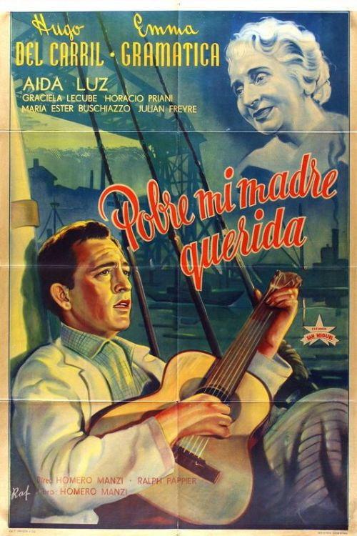 Pobre mi madre querida 1948 official movie poster