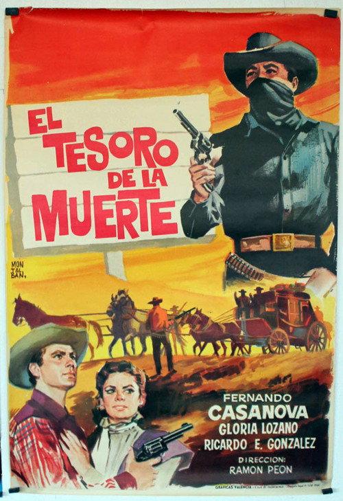 El tesoro de la muerte 1954 official movie poster
