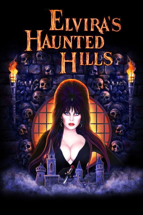 Elvira's Haunted Hills 2002 official movie poster