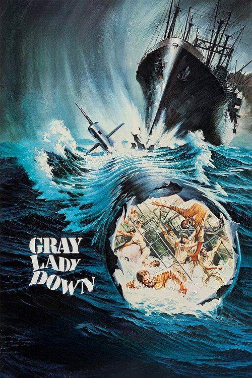 Gray Lady Down 1978 official movie poster