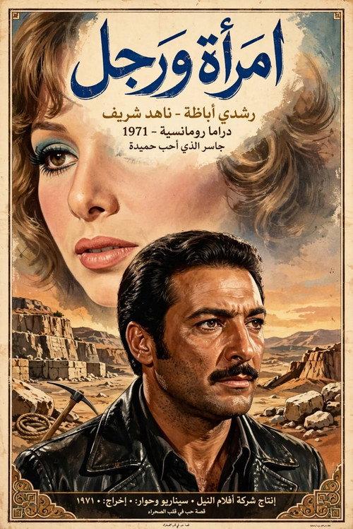 A Woman and a Man 1971 official movie poster