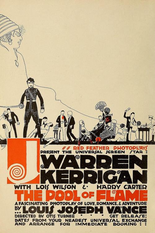 The Pool of Flame 1916 official movie poster