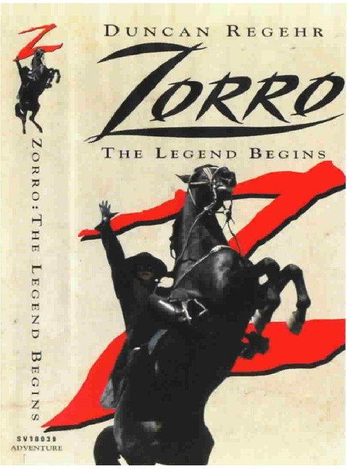 Zorro: The Legend Begins 1990 official movie poster