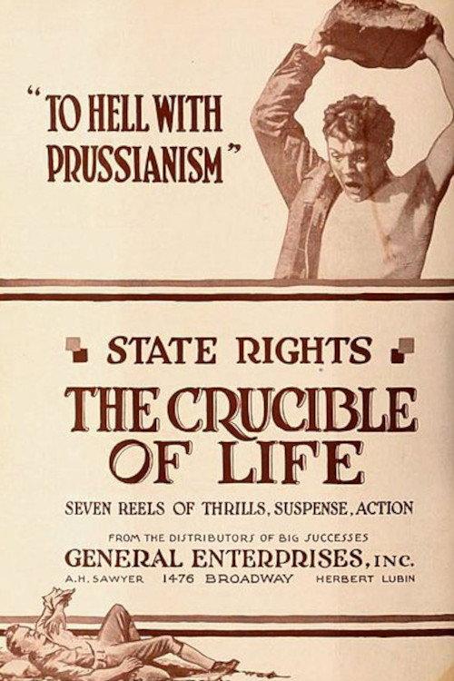 The Crucible of Life 1918 official movie poster