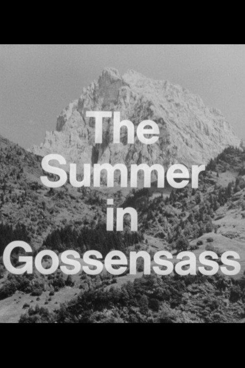 The Summer in Gossensass 1964 official movie poster