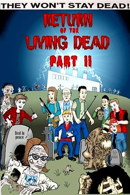 They Won't Stay Dead: A Look at 'Return of the Living Dead Part II' 2011 official movie poster
