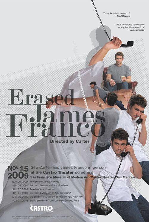 Erased James Franco 2009 official movie poster