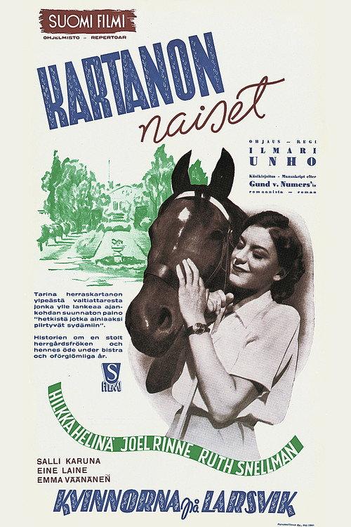 Kartanon naiset 1944 official movie poster