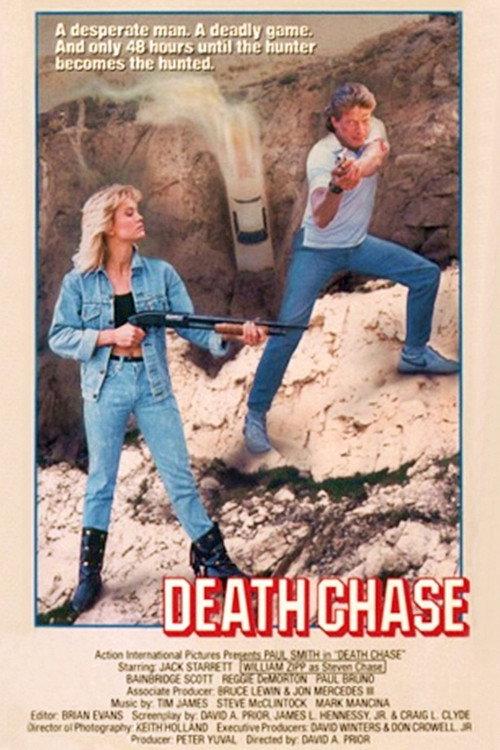 Death Chase 1988 official movie poster