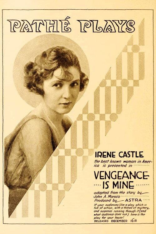 Vengeance Is Mine 1917 official movie poster