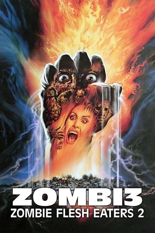 Zombie Flesh Eaters 2 1988 official movie poster
