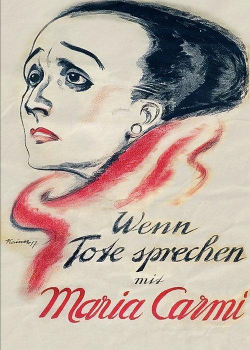 Wenn Tote sprechen 1917 official movie poster