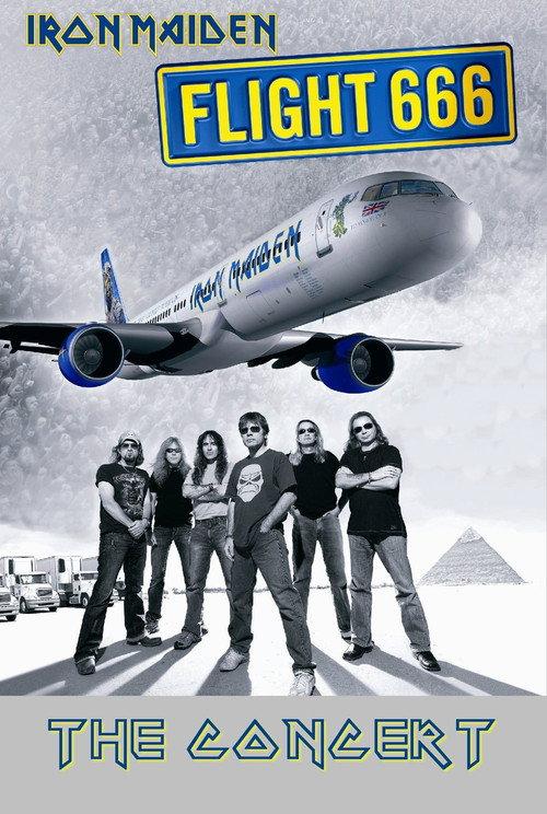 Iron Maiden - Flight 666 - The Concert 2009 official movie poster
