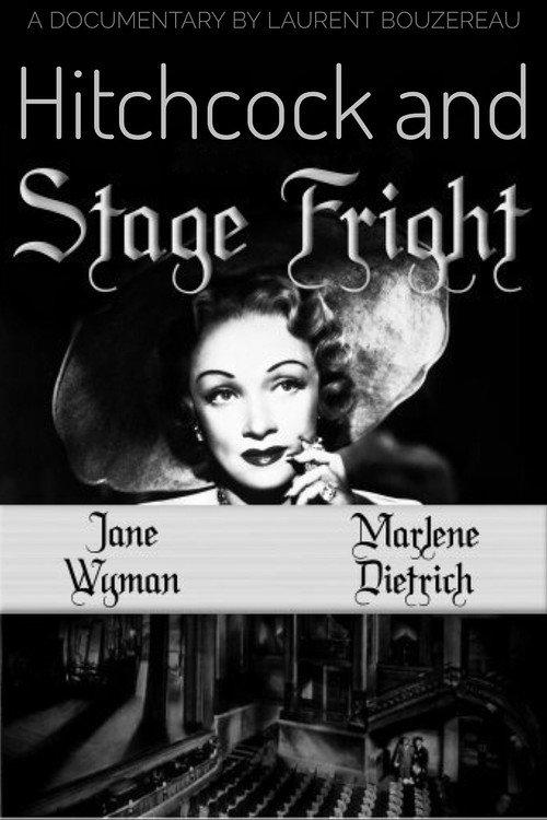 Hitchcock and 'Stage Fright' 2004 official movie poster