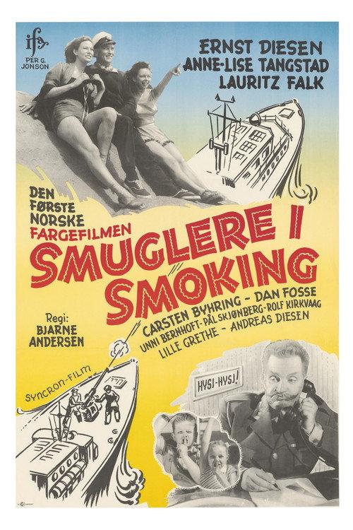 Smuglere i smoking 1957 official movie poster