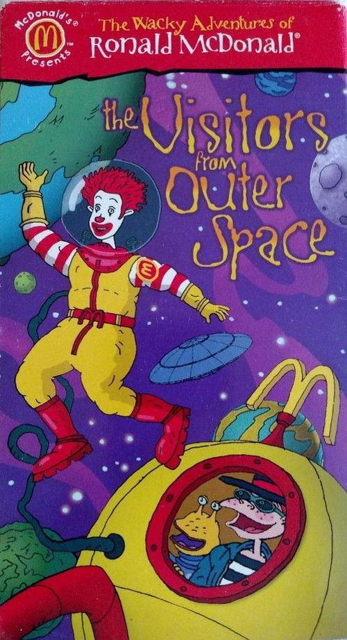 The Wacky Adventures of Ronald McDonald: The Visitors from Outer Space 1999 official movie poster