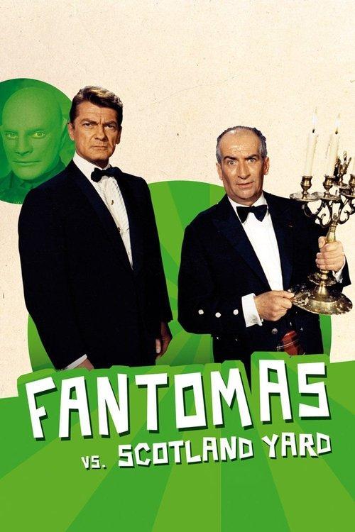 Fantomas vs. Scotland Yard 1967 official movie poster