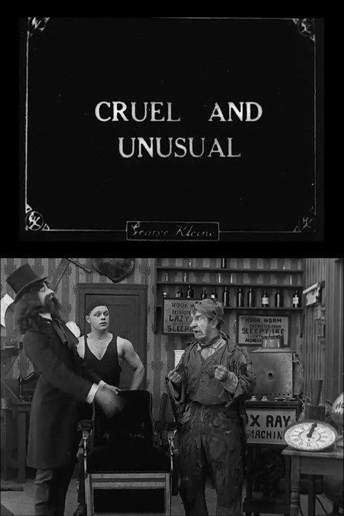 Cruel and Unusual 1916 official movie poster