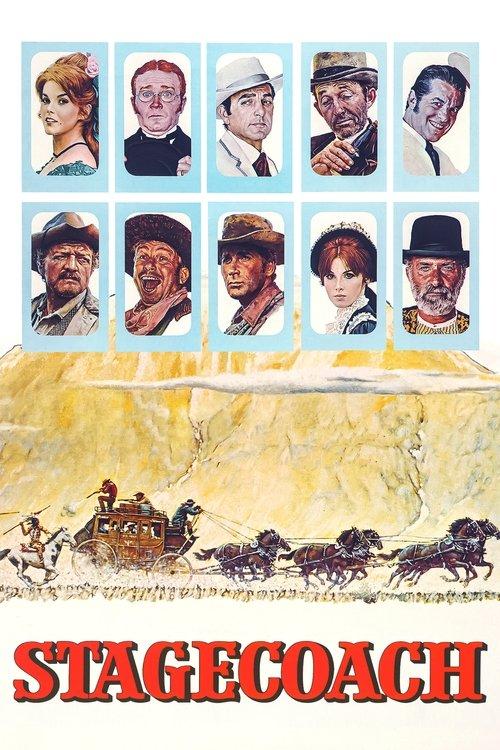 Stagecoach 1966 official movie poster