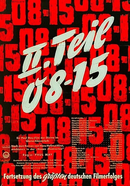08/15 Part 2 1955 official movie poster