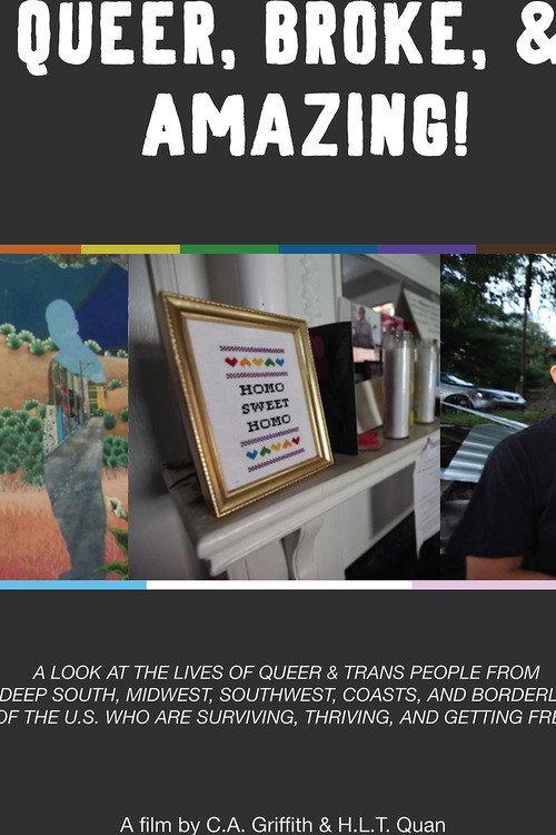 Queer, Broke & Amazing! 2022 official movie poster