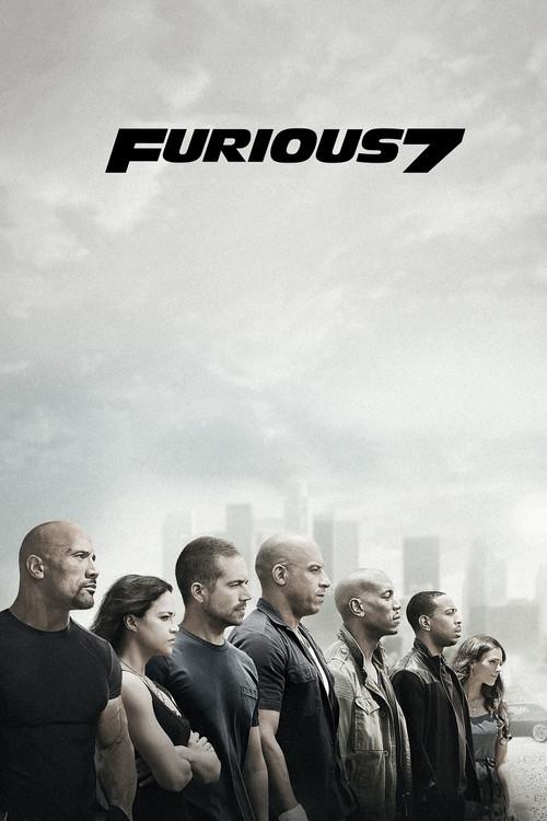 Furious 7 2015 official movie poster