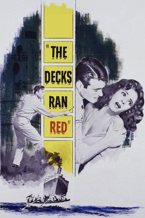 The Decks Ran Red 1958 official movie poster