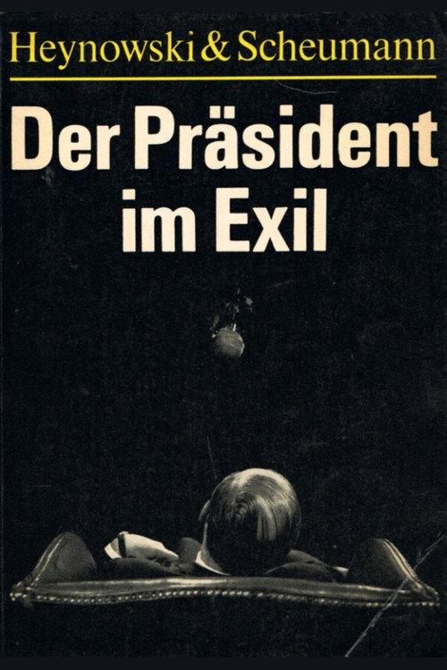 The President in Exile 1969 official movie poster